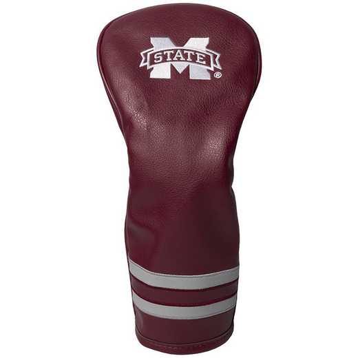 24826: Vintage Fairway Head Cover Mississippi State Bulldogs